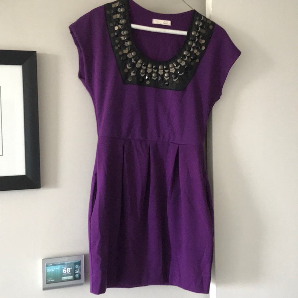 Purple minidress
